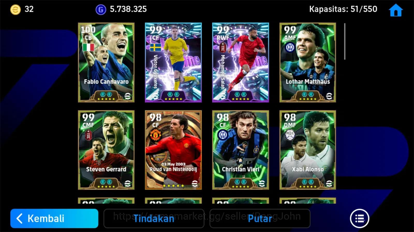 eFootball Accounts ANDROID|PW 3224|Gyokeres show,salah show,vieri epi image 7