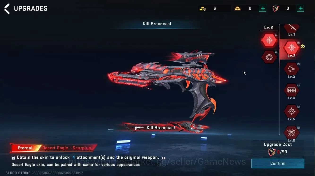 Blood Strike Accounts ASIA|ETERNAL DEagle-Scorpius|Melee Synthwave+8 ULT image 11