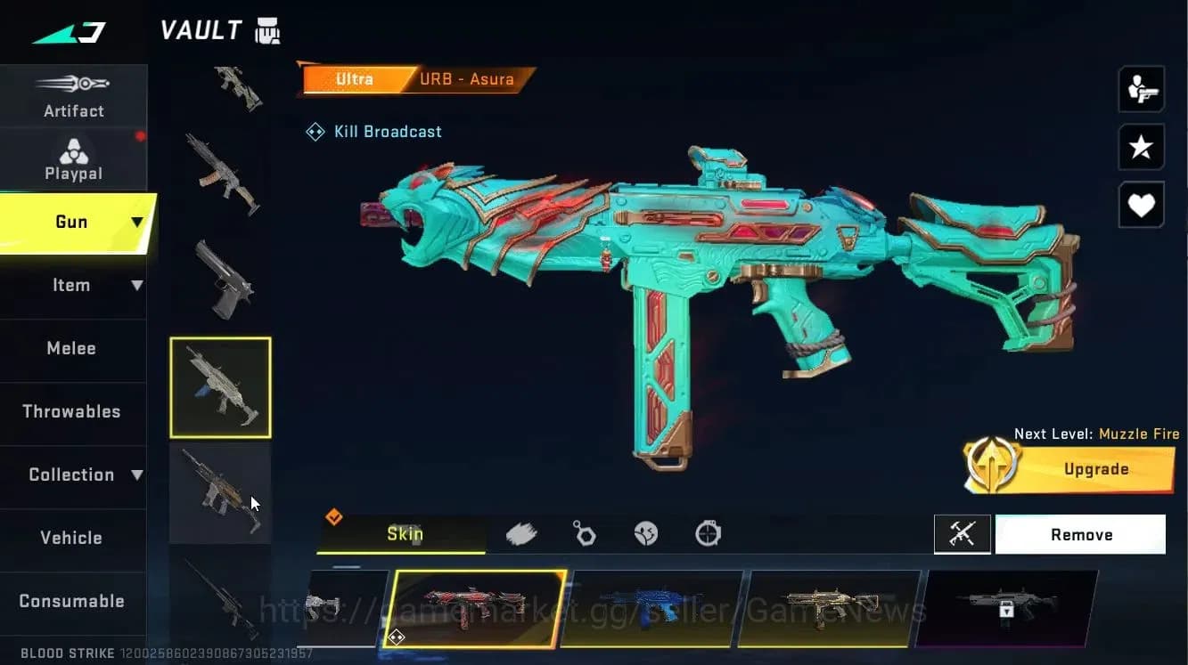 Blood Strike Accounts ASIA|ETERNAL DEagle-Scorpius|Melee Synthwave+8 ULT image 12