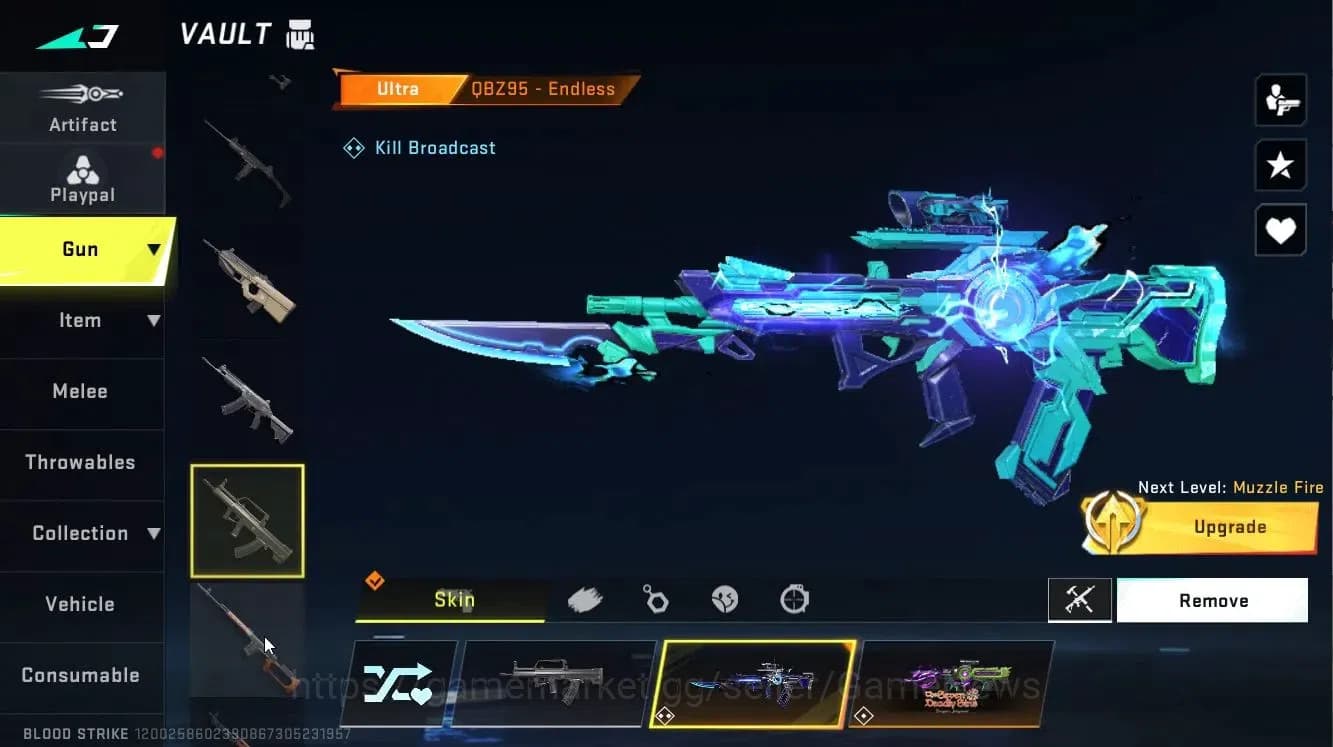 Blood Strike Accounts ASIA|ETERNAL DEagle-Scorpius|Melee Synthwave+8 ULT image 16