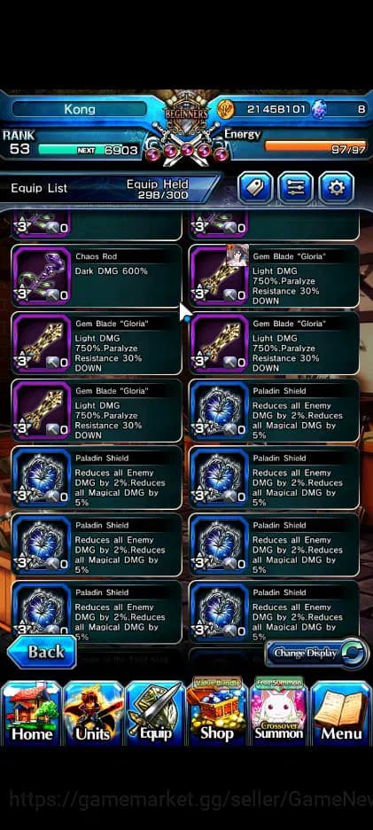 Grand Summoners Accounts Global|Rank 53|Fresh Story|18 Ascend|RoyTW,EmiyaTW image 12