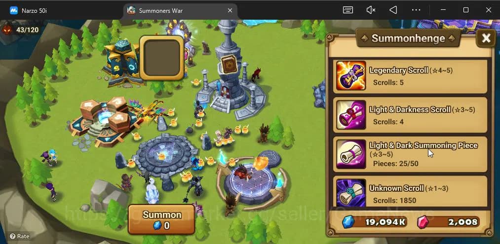 Summoners War: Sky Arena Accounts ASIA|Lv 26|Fresh Starter| Teshar | 2K Crystal + 16 image 6