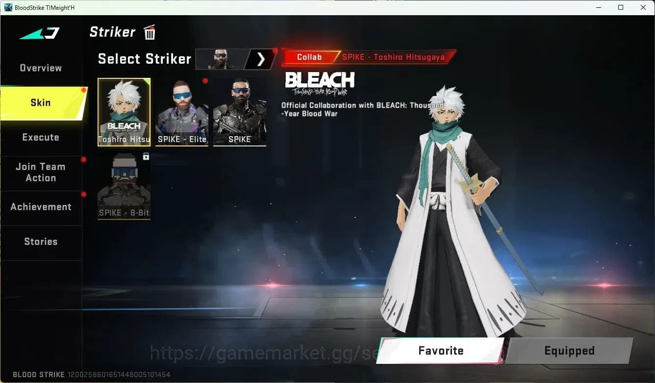 Blood Strike Accounts ASIA|MELE=DUALBLADE,ZANPAKUTO|COLLABQBZ95,UZI,KAR9 image 12