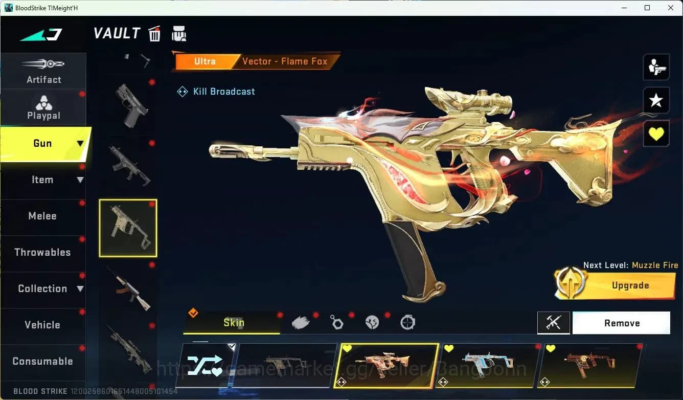 Blood Strike Accounts ASIA|MELE=DUALBLADE,ZANPAKUTO|COLLABQBZ95,UZI,KAR9 image 18