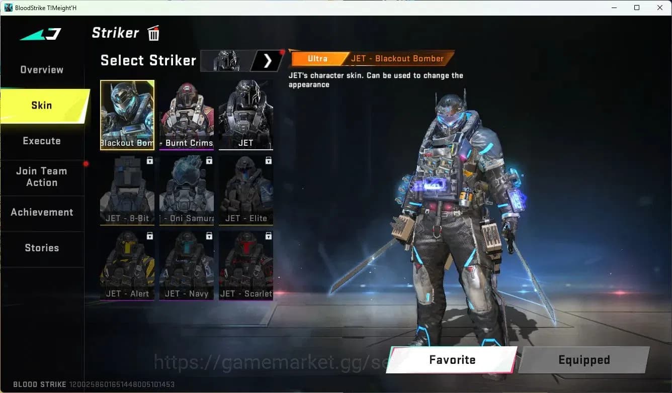 Blood Strike Accounts ASIA|MELE=DUALBLADE,ZANPAKUTO|COLLABQBZ95,UZI,KAR9 image 8