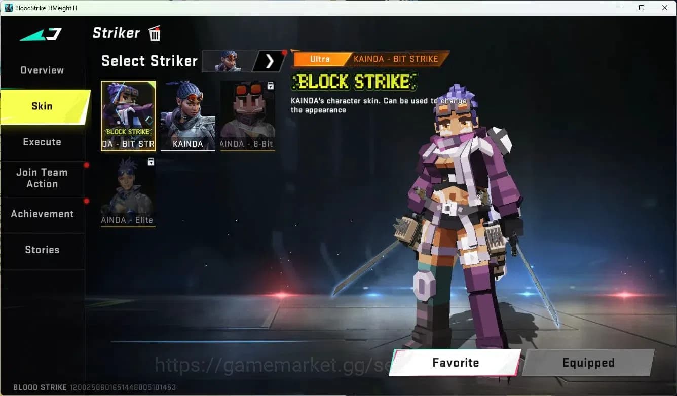 Blood Strike Accounts ASIA|MELE=DUALBLADE,ZANPAKUTO|COLLABQBZ95,UZI,KAR9 image 9
