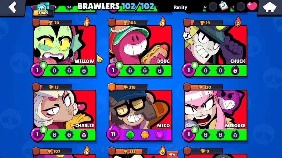 Brawl Stars Accounts 21K Trophy|10K Bling|102 Brawlers 22 Max Lvl|2 UL| image 20