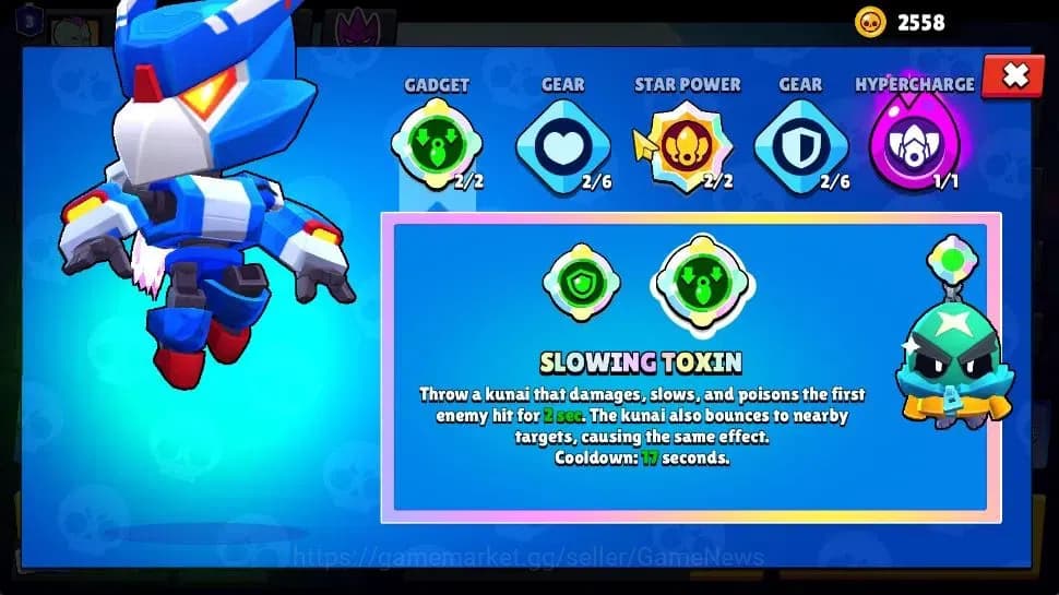 Brawl Stars Accounts 21K Trophy|10K Bling|102 Brawlers 22 Max Lvl|2 UL| image 8