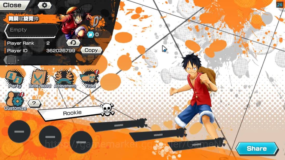 One Piece Bounty Rush Accounts Global| 5 EX| Gear 5 Luffy,T5E St.Jaygarcia,Divine image 2