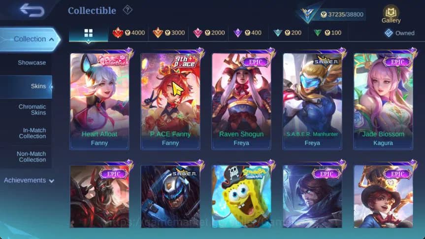 Mobile Legends: Bang Bang Accounts Hero 112|Skin 173|High Immo 115|CC Nata,Lb[Granger image 14