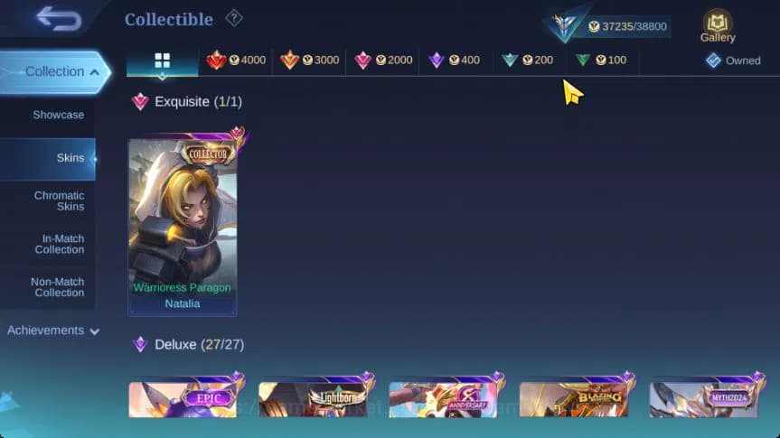 Mobile Legends: Bang Bang Accounts Hero 112|Skin 173|High Immo 115|CC Nata,Lb[Granger image 16