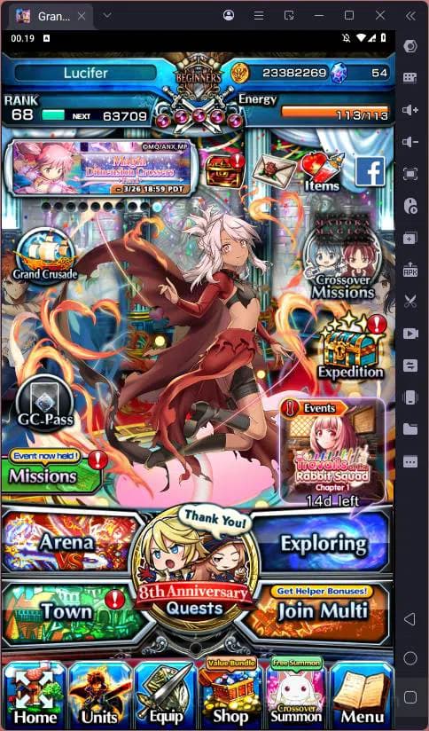 Grand Summoners Accounts Global |Ascend 20| Shirou Emiya TW, Demon Rimuru T image 1