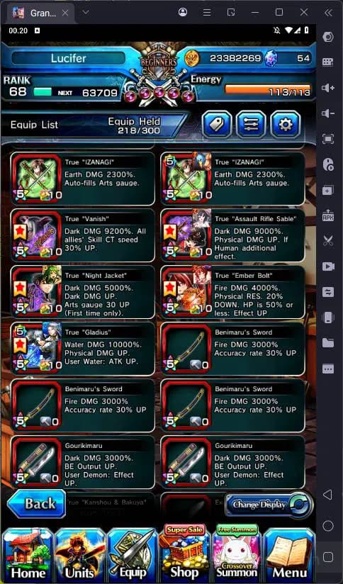 Grand Summoners Accounts Global |Ascend 20| Shirou Emiya TW, Demon Rimuru T image 3