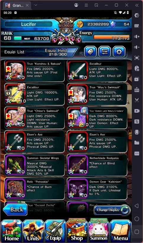 Grand Summoners Accounts Global |Ascend 20| Shirou Emiya TW, Demon Rimuru T image 4