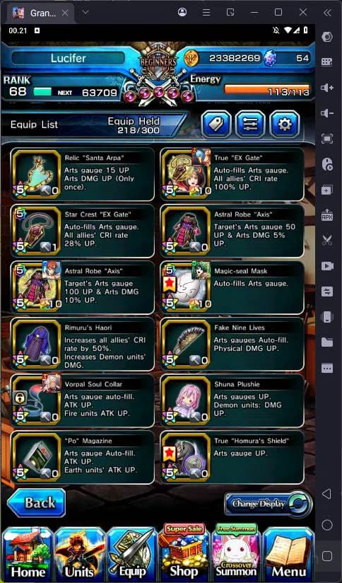 Grand Summoners Accounts Global |Ascend 20| Shirou Emiya TW, Demon Rimuru T image 7