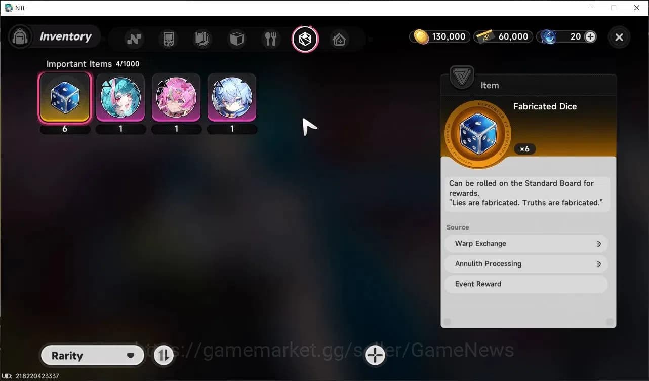 Neverness to Everness Accounts Global EU|HL 3|1 SSR Limited Nanally + SSR Selecto image 7