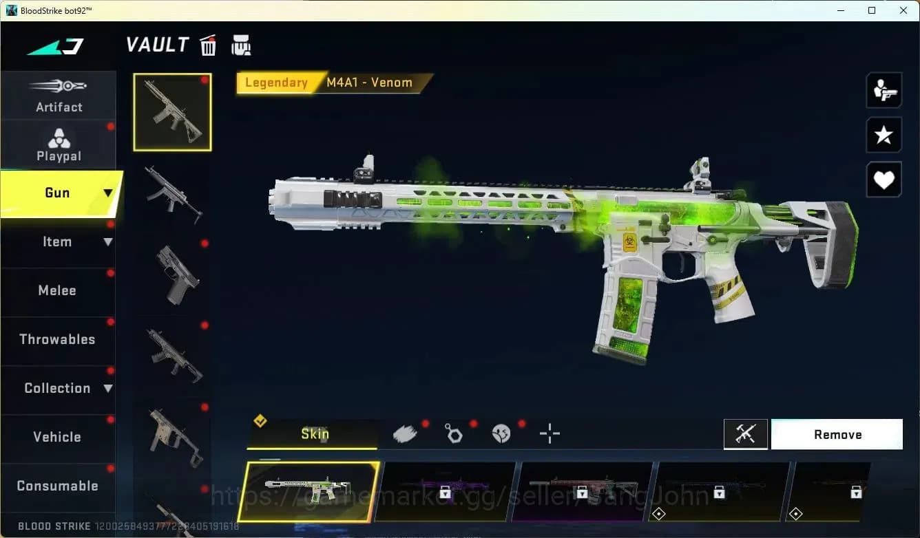 Blood Strike Accounts Asia | Starter Melee Katana|Ultra UMP45|2 Legendar image 2