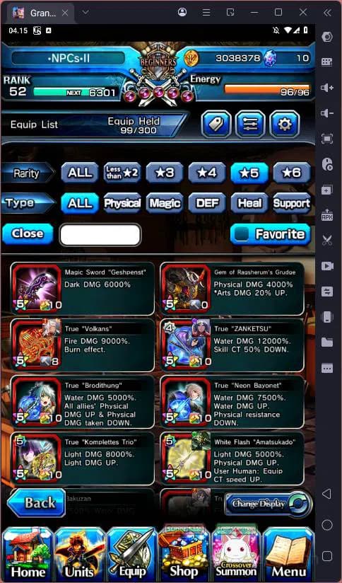 Grand Summoners Accounts Global |Ascend 8| Islid TW, Summer Miyu TW, Chloe, image 5