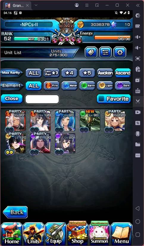 Grand Summoners Accounts Global |Ascend 8| Islid TW, Summer Miyu TW, Chloe, image 9