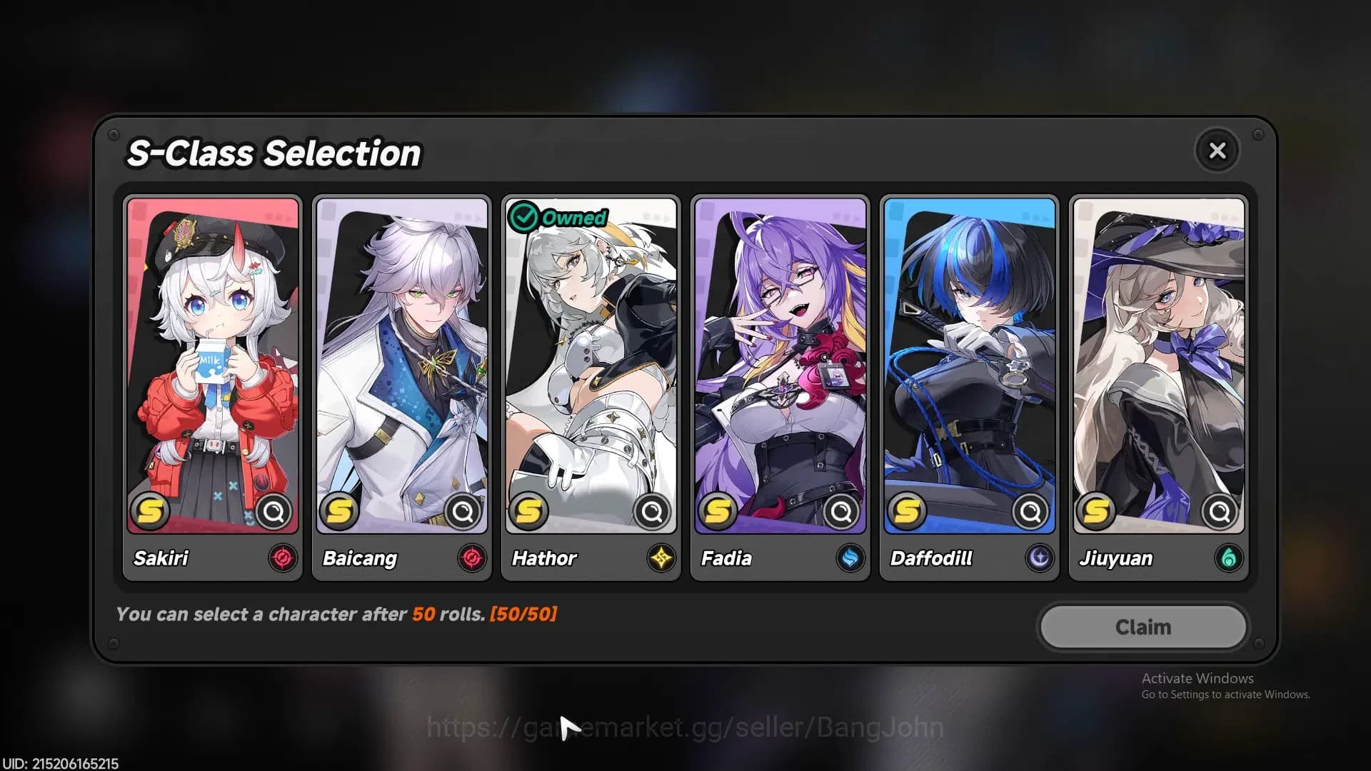 Neverness to Everness Accounts NA|starter| 2 S (Nanally+Hator) 6 Char A|MC female image 6