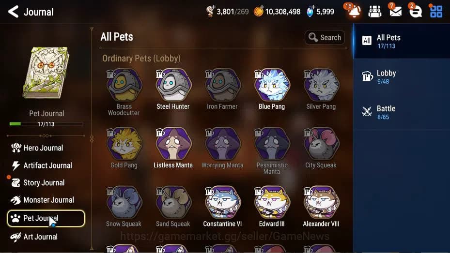 Epic Seven Accounts GLOBAL Unverif|New Era|9ML(Salome,LOTScales,BoRunk image 16