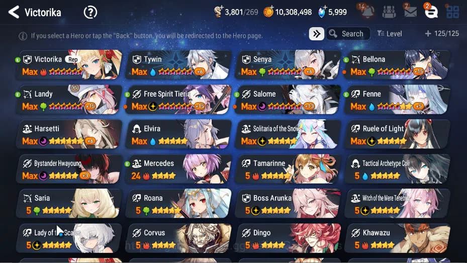 Epic Seven Accounts GLOBAL Unverif|New Era|9ML(Salome,LOTScales,BoRunk image 3