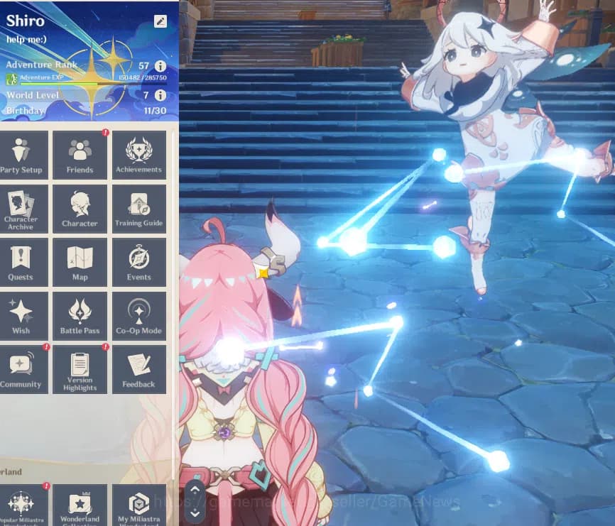 Genshin Impact Accounts ASIA|AR 57|11 Limited+4(*5Weapon)|Flint,Columbina, image 1