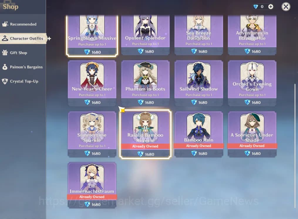 Genshin Impact Accounts ASIA|AR 57|11 Limited+4(*5Weapon)|Flint,Columbina, image 16