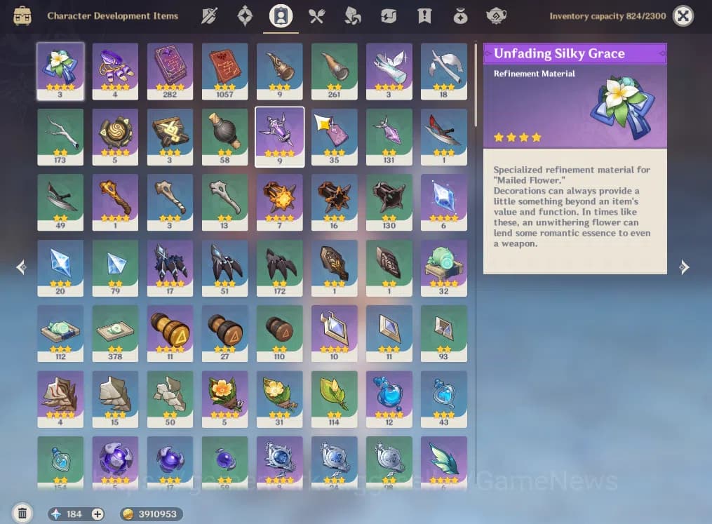 Genshin Impact Accounts ASIA|AR 57|11 Limited+4(*5Weapon)|Flint,Columbina, image 8