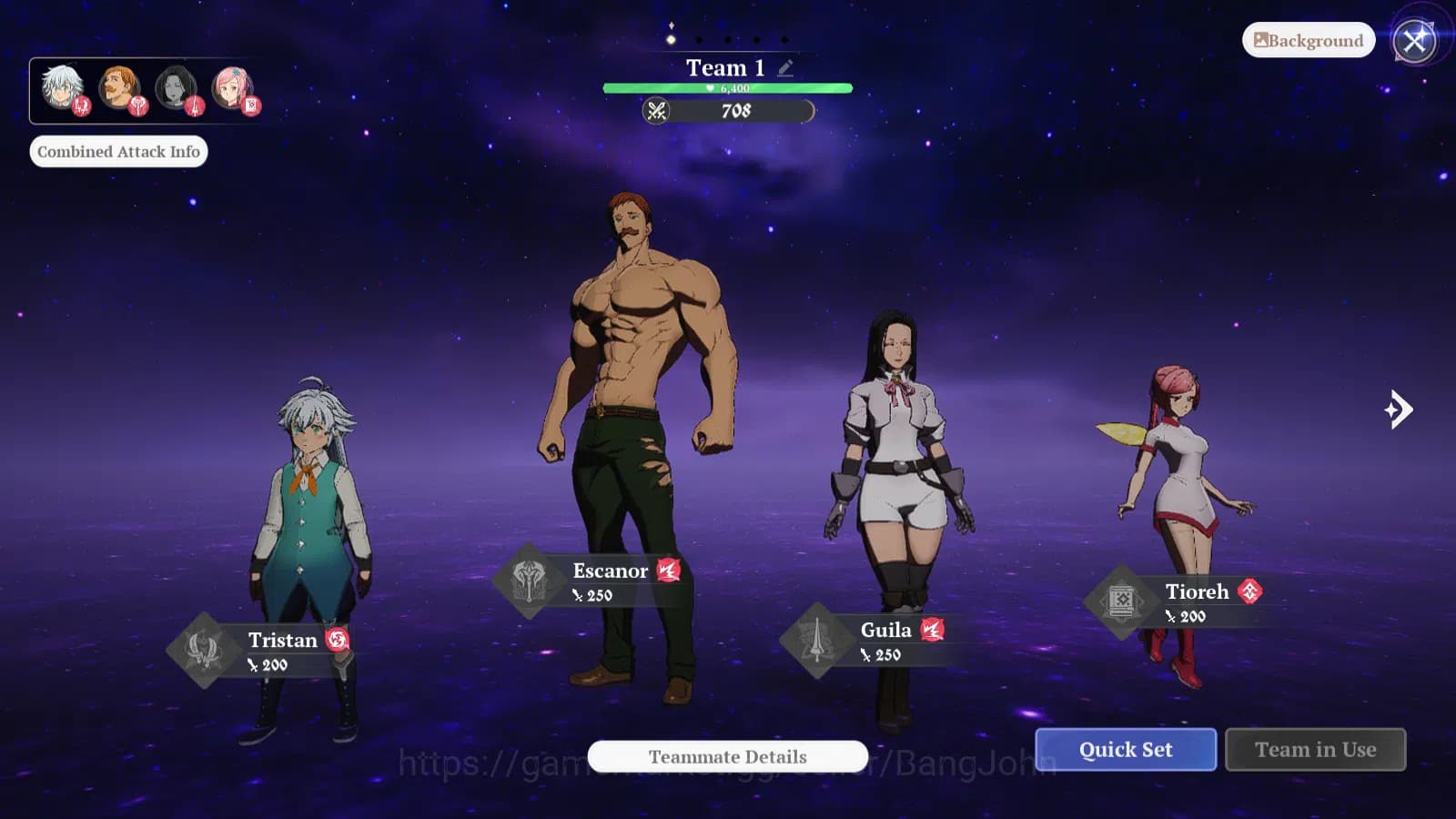 The Seven Deadly Sins: Origin Accounts EUROPE | Fresh Starter Lvl 2 |2 SSR| Escanor, Guil image 4