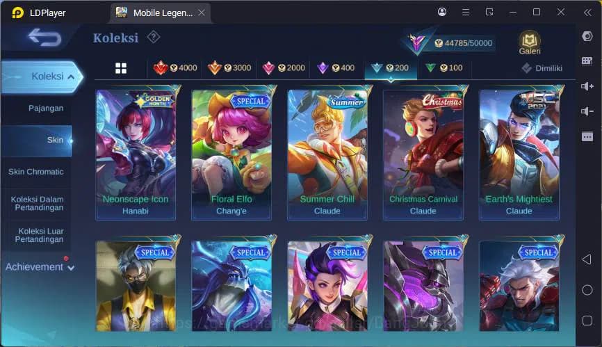 Mobile Legends: Bang Bang Accounts GLOBAL|Hero 132|Skin 206|Kof Karina,CC Natalia,LIg image 13