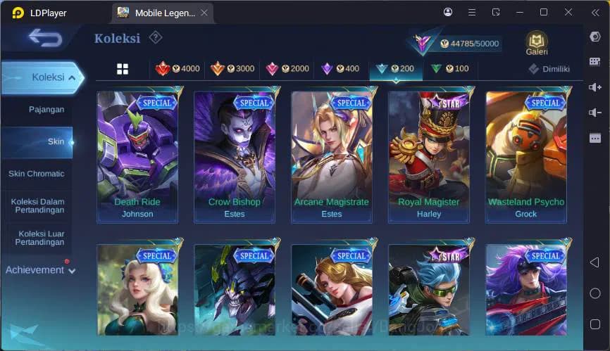 Mobile Legends: Bang Bang Accounts GLOBAL|Hero 132|Skin 206|Kof Karina,CC Natalia,LIg image 14