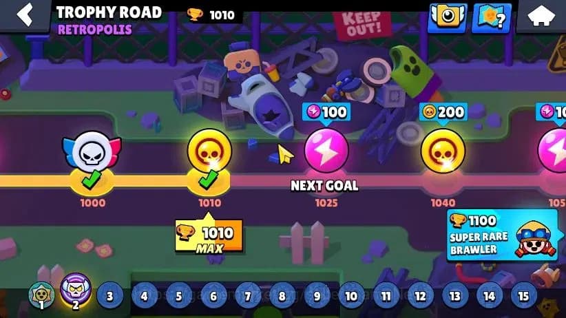 Brawl Stars Accounts 1010 Trophy|50 Gem|19 Brawlers 4 Max Lvl [Charlie, image 11