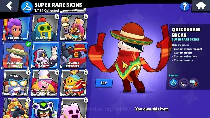 Brawl Stars Accounts 1010 Trophy|50 Gem|19 Brawlers 4 Max Lvl [Charlie, image 7