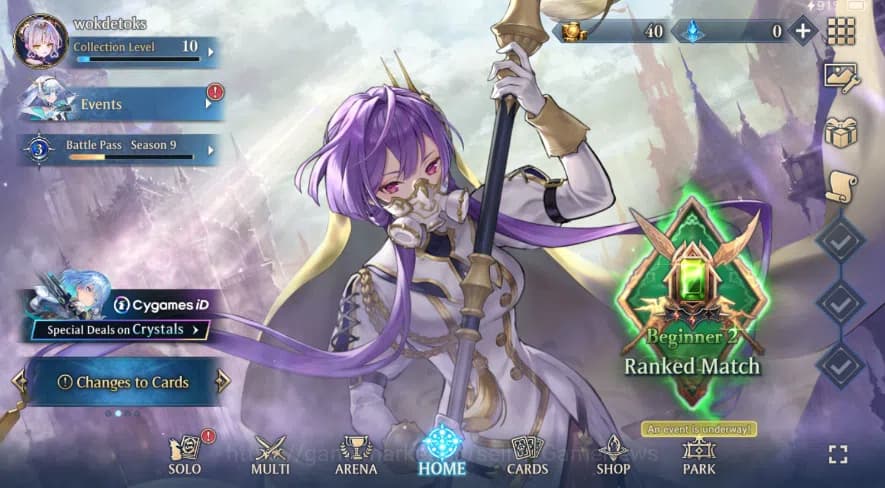 Shadowverse: Worlds Beyond Accounts SWB global|Comp lvl-10|Enhance Swordcraft Deck, 16 image 2