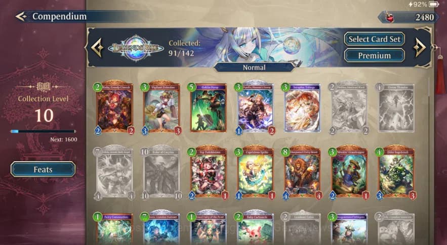 Shadowverse: Worlds Beyond Accounts SWB global|Comp lvl-10|Enhance Swordcraft Deck, 16 image 8