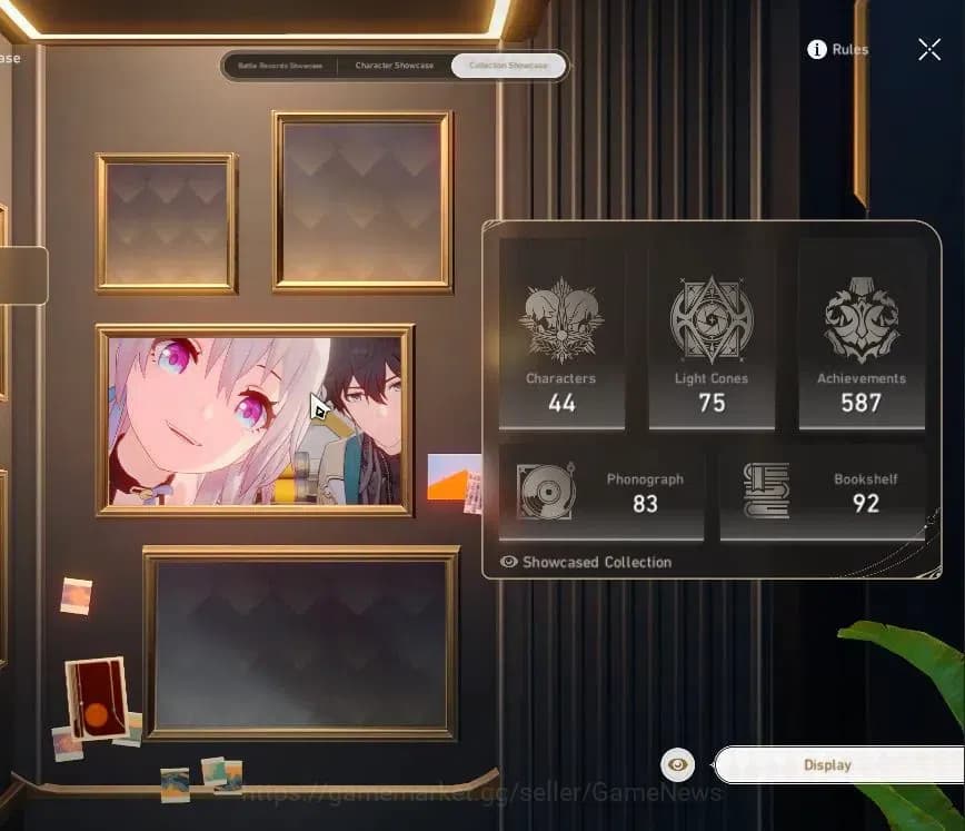 Honkai Star Rail Accounts America|TL 70|15 Limited|[Acheron,Aventurine,Arche image 4