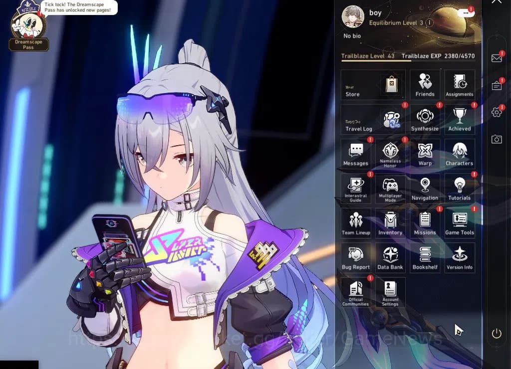 Honkai Star Rail Accounts Asia|TL 43|2,6k SJ+13 Special Pass|5 Limited|Silve image 1