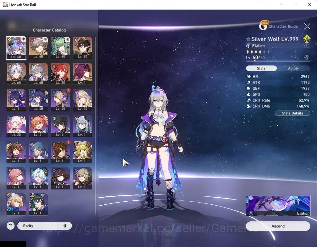 Honkai Star Rail Accounts Asia|TL 43|2,6k SJ+13 Special Pass|5 Limited|Silve image 9