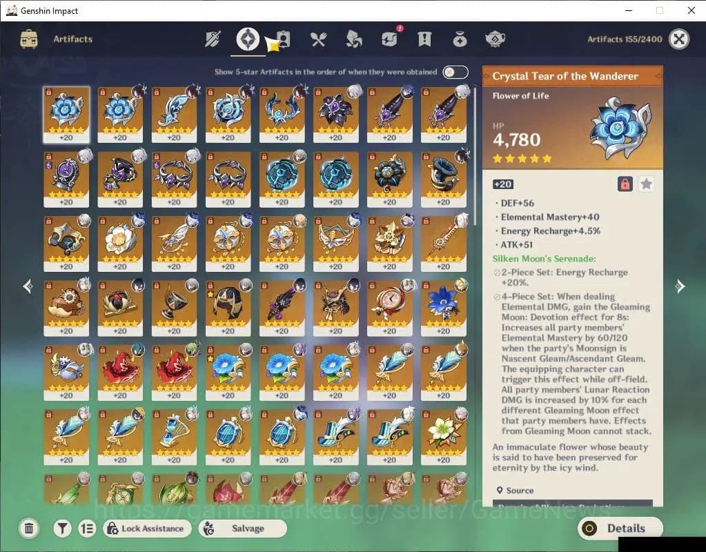Genshin Impact Accounts ASIA|AR 57|10 Limited+6(*5Weapon)|HuTao+Sign,Zibai image 7