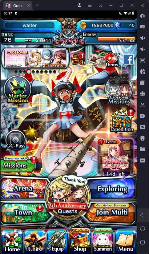 Grand Summoners Accounts Global |Ascend 10| Inumata, Paladin Roy, Sizu, Is image 1