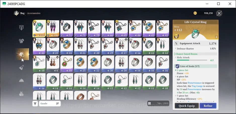 The Seven Deadly Sins: Origin Accounts SEA|Lv40|6 SSR|MeliodasP4,GuilaP2,DianeP2,MannieP1 image 15