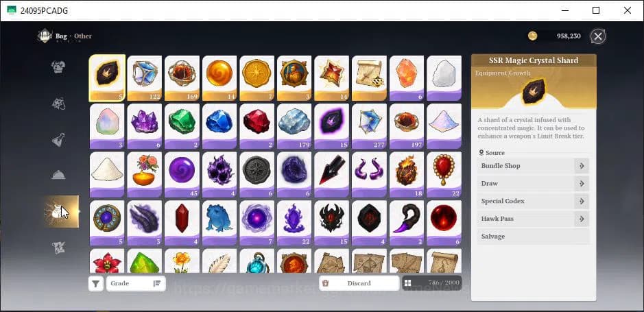 The Seven Deadly Sins: Origin Accounts SEA|Lv40|6 SSR|MeliodasP4,GuilaP2,DianeP2,MannieP1 image 17