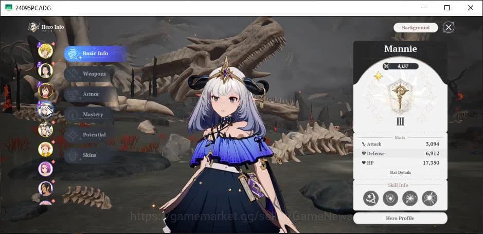 The Seven Deadly Sins: Origin Accounts SEA|Lv40|6 SSR|MeliodasP4,GuilaP2,DianeP2,MannieP1 image 5