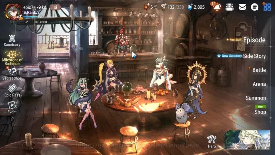 Epic Seven Accounts GLOBAL Unverif|21 ML(LOTScales,Belian,GenRas,RofLi image 1