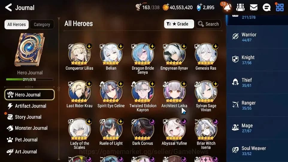 Epic Seven Accounts GLOBAL Unverif|21 ML(LOTScales,Belian,GenRas,RofLi image 6