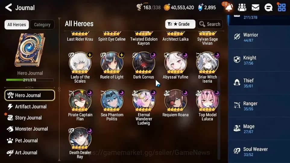 Epic Seven Accounts GLOBAL Unverif|21 ML(LOTScales,Belian,GenRas,RofLi image 7