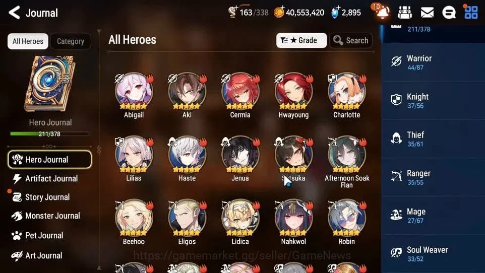 Epic Seven Accounts GLOBAL Unverif|21 ML(LOTScales,Belian,GenRas,RofLi image 8