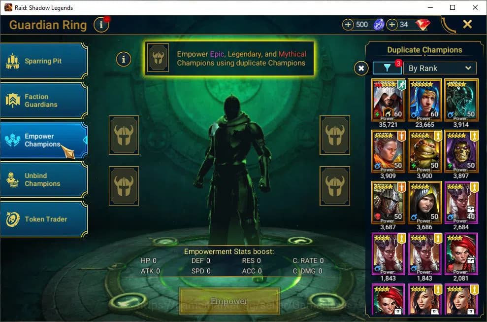 Raid: Shadow Legends Accounts Lv43 1,2M Power|1 Mythic(Galathir)|23 Legend(Ninja image 20