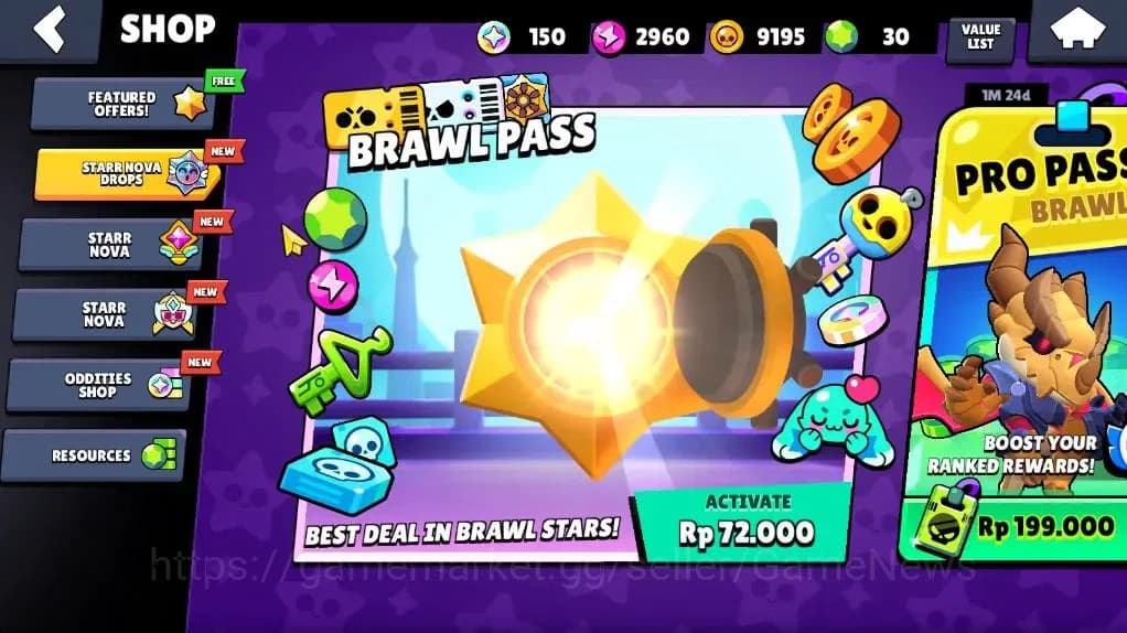 Brawl Stars Accounts 1022 Trophy|15 Brawler 1 Max Lvl (Shelly) |7 Spray image 7